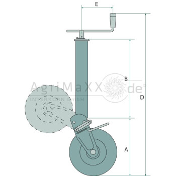 SIMOL Stützrad M 237 - M237