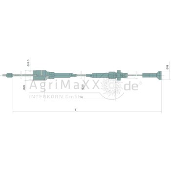 KNOTT Bremsseil 1090 / 1280