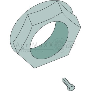 Gigant Kit Achsmutter Li mit Schraube, M68 x 1,5 - 709317883