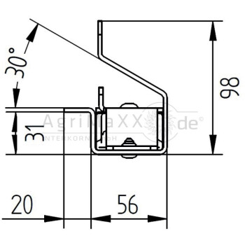 Hesterberg Stirnrunge Solidmaster 802P-1000mm re vz