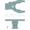 SAF-HOLLAND Grenzmasslehre 2"", SAF