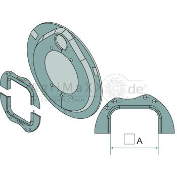 A.D.R Abdeckblech-Satz - 9RM016
