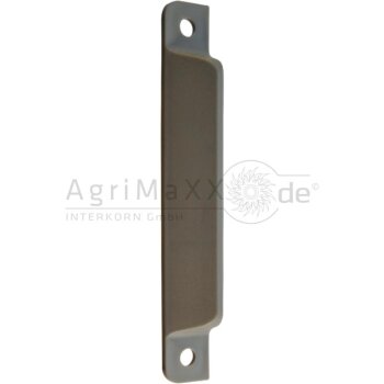 Kunststoffendstück H: 83 mm - Kunststoff, grau