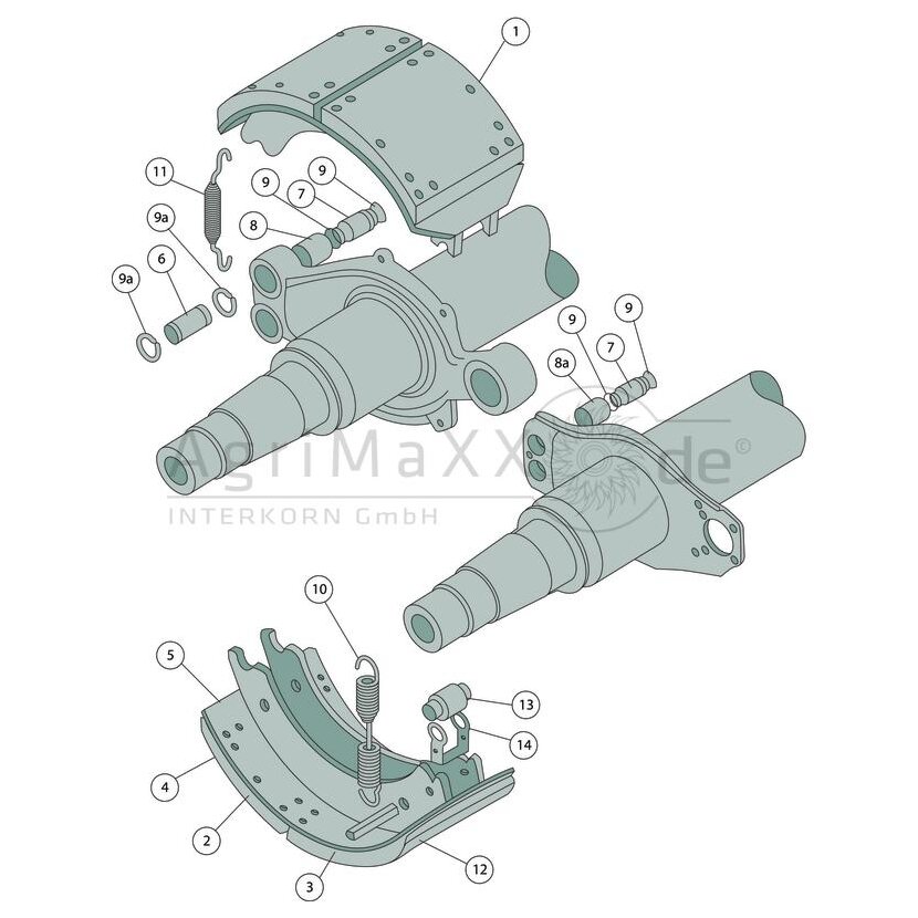 Arvin Meritor Rückholfeder - 21220859PK10