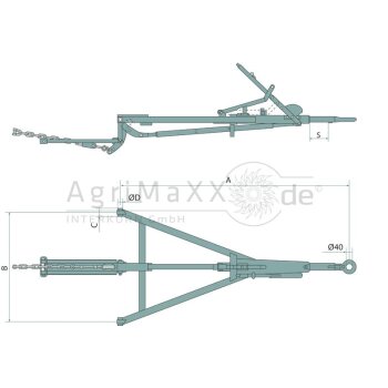 BPW Auflaufeinrichtung AVM/E 80 - ZGD80, 48.69.813.153,...