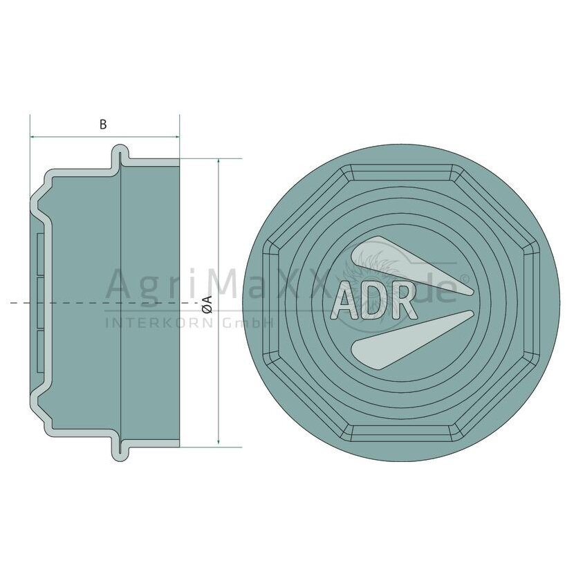 A.D.R Achskappe - 9RT120, 912T120