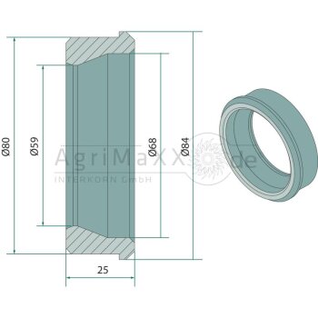KNOTT Anschlagscheibe - 401633