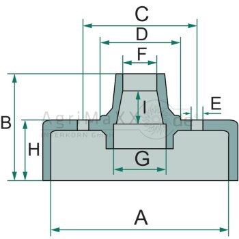 A.D.R Trommelnabe - 65L6QC01