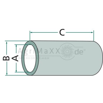 Federbuchse - Durchmesser: 30 mm - Länge: 80 mm -...