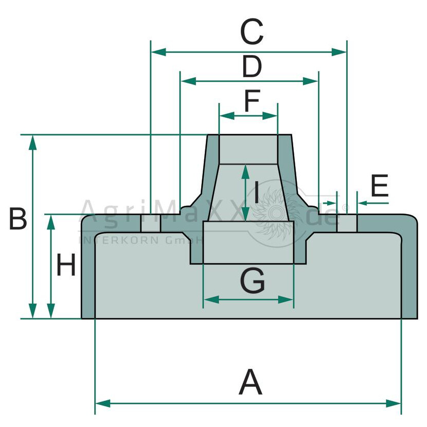 A.D.R Trommelnabe - 65L5JA01