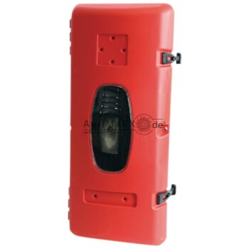 Feuerlöscherkasten rot 665x299x249