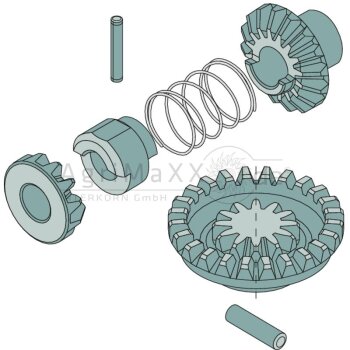 SIMOL Getriebesatz DG6W - KIT001DG6W
