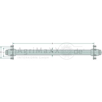 FAD Laufachse - E908054