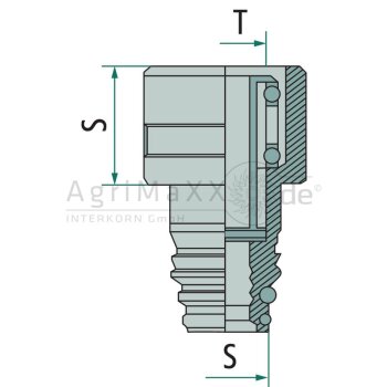 Kongsberg ABC-Threadless Steckverbinder