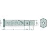 Einheitsfederbolzen E1 - Durchmesser: 24 mm - Länge: 77,5 mm