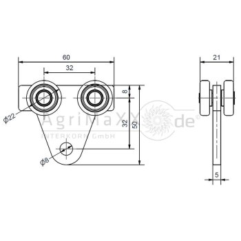 Rollwagen doppelt EX84