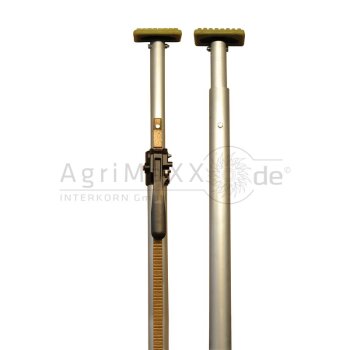 Klemmbalken - Aluminium, mit Gummifuß
