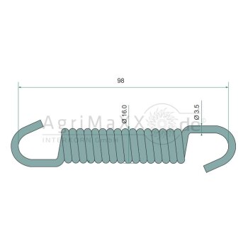 FAD Feder unten - 322F019
