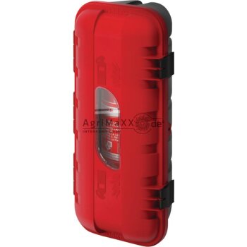 DAKEN Feuerlöscherkasten Strike rot/schwarz
