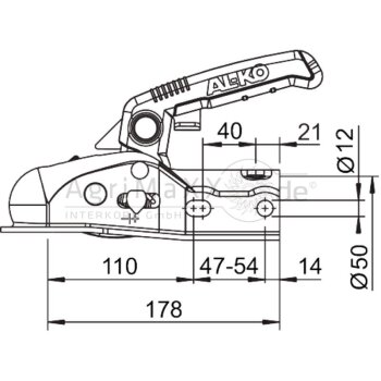 AL-KO Safety Kit Kugelkupplung AK270 - 1730084