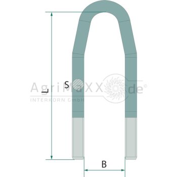 BPW FEDERBUEGEL M20X270X122 R51 - 03.138.32.04.4