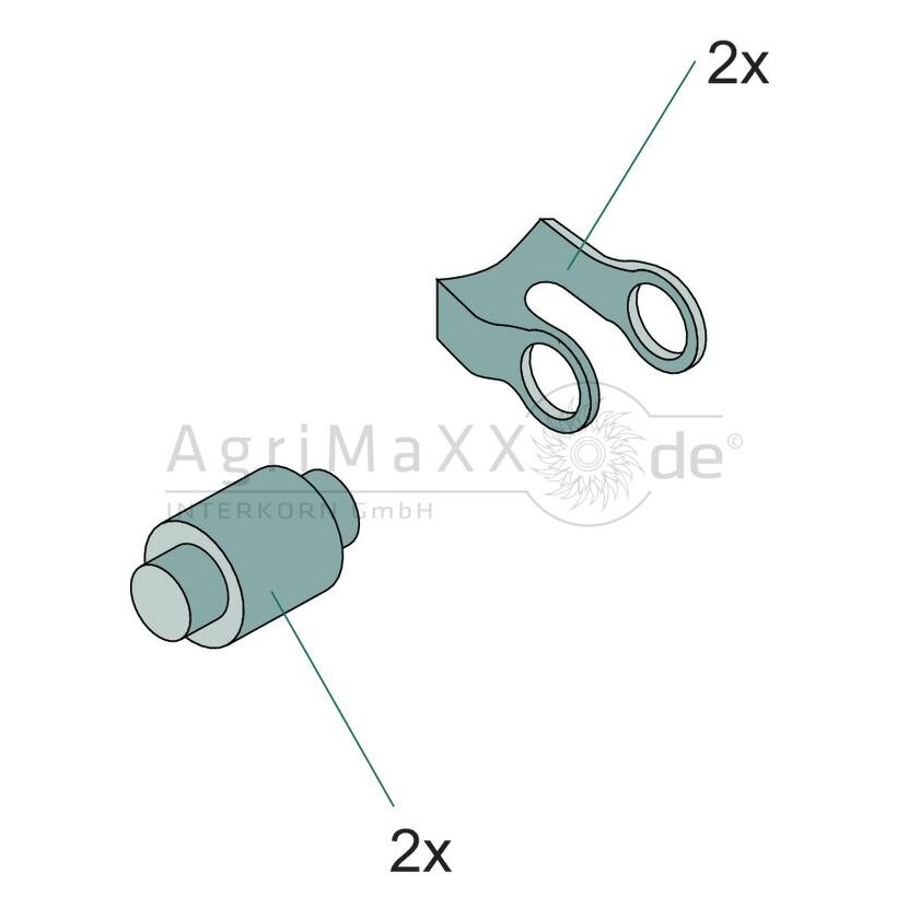 A.D.R Backenrolle Satz - 9RE0100