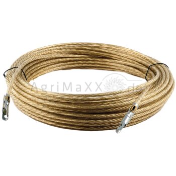 Zollseil TIR mit Seilendvers, D6mm 22m