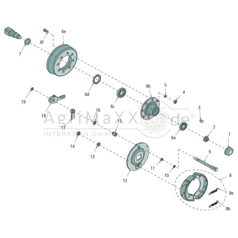 FAD Bremswelle - 301F712