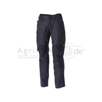 MASCOT Hose mit Knietaschen Schwarzblau 82C44