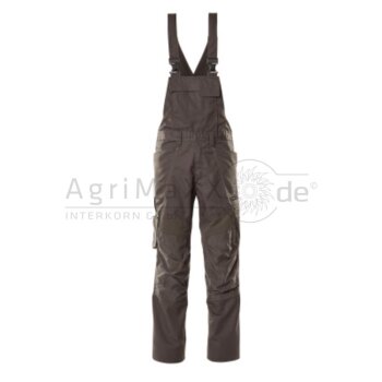 MASCOT Latzhose mit Knietaschen Anthrazit 82C68