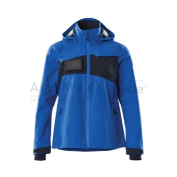 MASCOT Hardshell Jacke Azurblau/Schwarzblau M