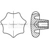 Sterngriff M5 DIN 6336