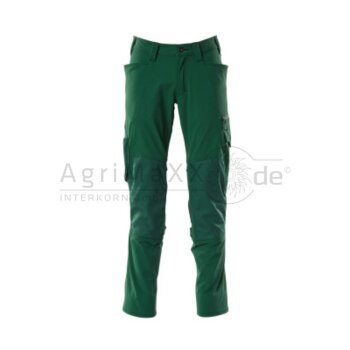 MASCOT Hose mit Knietaschen Grün 90C60
