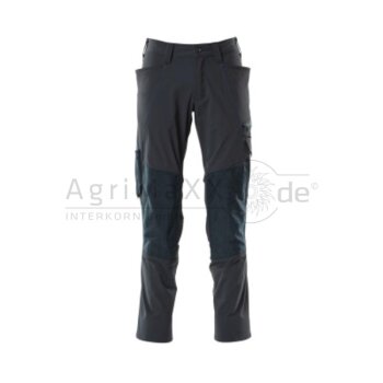 MASCOT Hose mit Knietaschen Schwarzblau 82C62