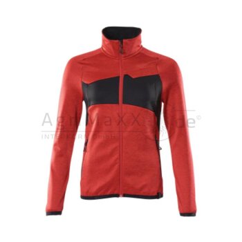 MASCOT Fleecepullover  Verkehrsrot/Schwarz S