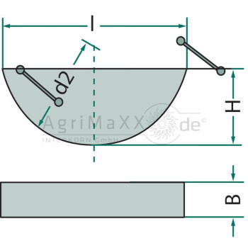 Scheibenfeder 3x6,5 DIN 6888