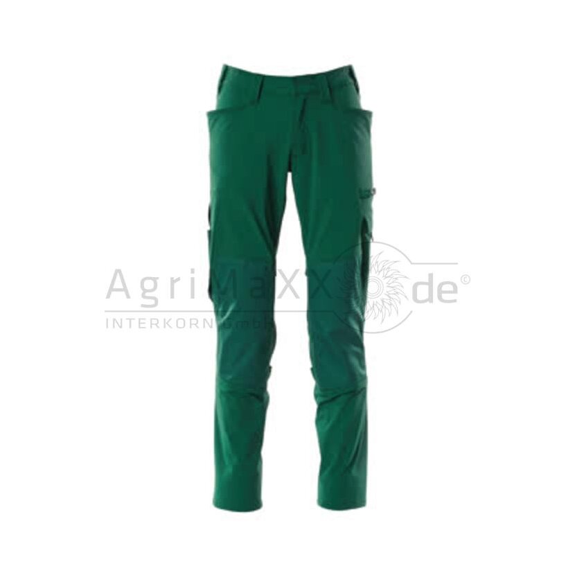 MASCOT Hose mit Knietaschen Grün 82C44