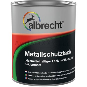 ERBEDOL Albrecht Metallschutzlack schwarzmatt