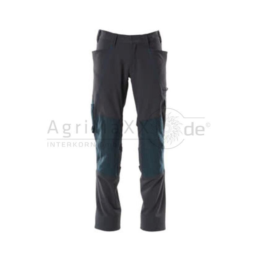 MASCOT Hose mit Knietaschen Schwarzblau 82C51