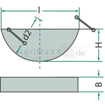 Scheibenfeder 5x6,5 DIN 6888