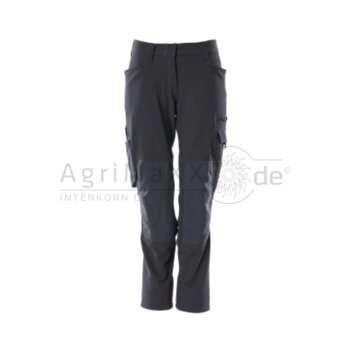 MASCOT Hose mit Knietaschen Schwarzblau 76C56