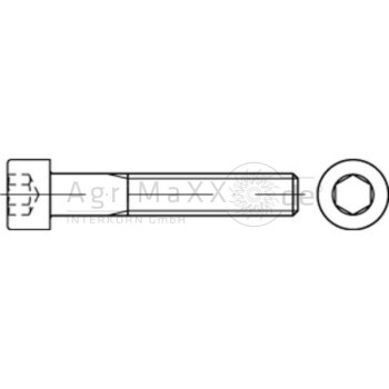Zylinderschraube M14x50 DIN 912