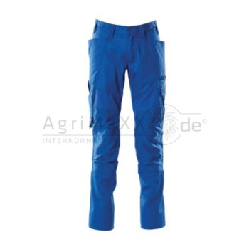 MASCOT Hose mit Knietaschen Azurblau 90C60