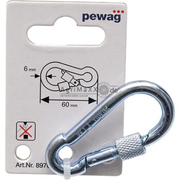 Pewag Feuerwehrkarabiner - 89768