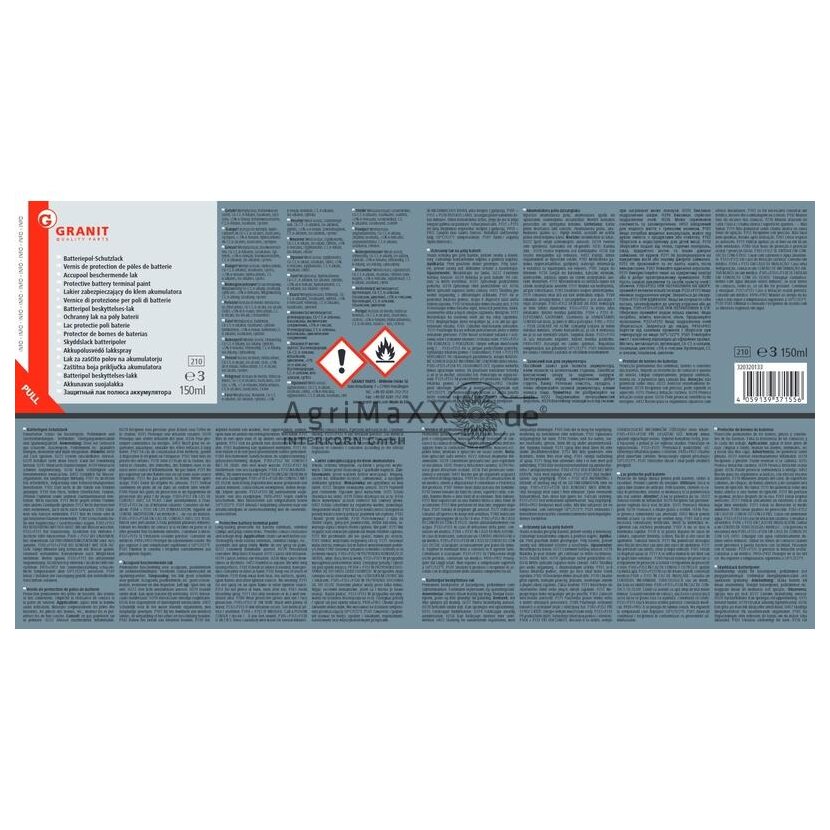 Batteriepol-Schutzlack