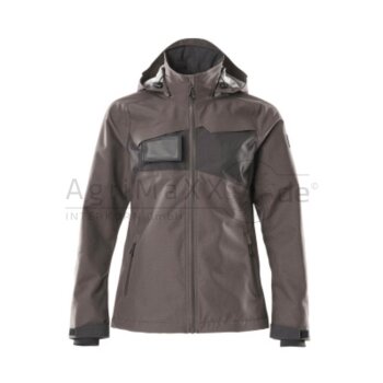 MASCOT Hardshell Jacke Anthrazit/Schwarz S