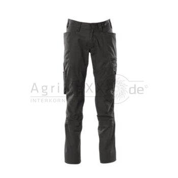 MASCOT Hose mit Knietaschen Schwarz 76C54