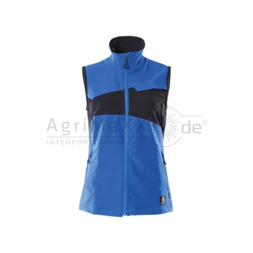 MASCOT Weste Azurblau/Schwarzblau 3XL