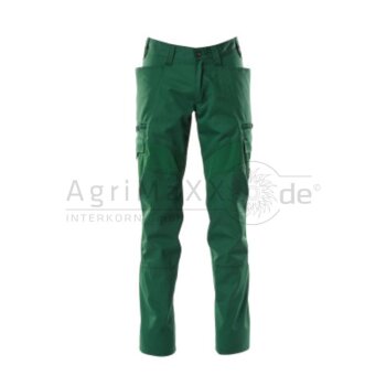 MASCOT Hose mit Schenkeltaschen Gr&uuml;n 82C56