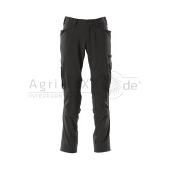 MASCOT Hose mit Knietaschen Schwarz 90C58